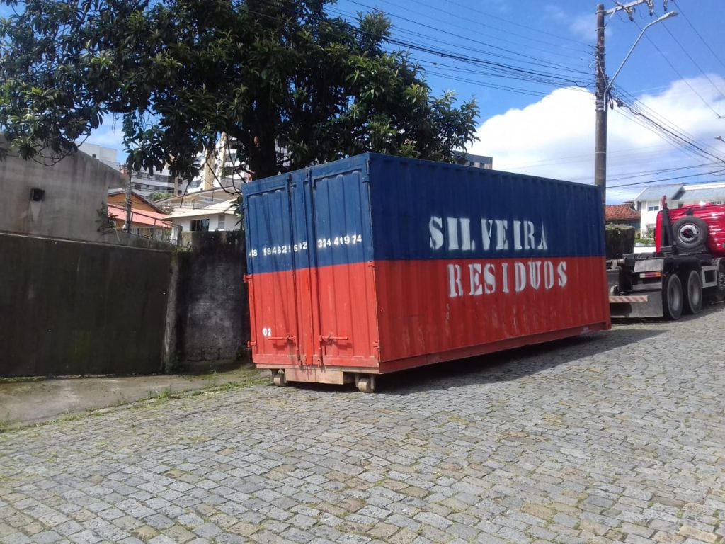 container para entulho